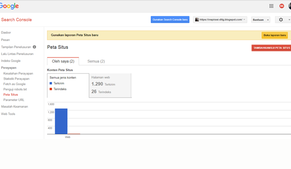 Cara Submit Sitemap