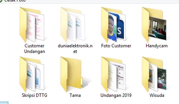 Cara menampilkan folder tersembunyi