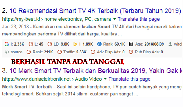 Cara Menghilangkan Tanggal Posting Blog