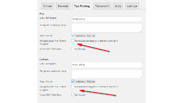 Cara Menghilangkan Tanggal Posting Blog