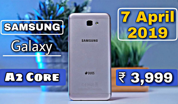 Spesifikasi Samsung Galaxy A2 Core
