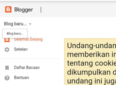 Cara membuat website blogspot profesional