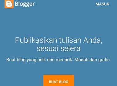 Cara membuat website blogspot profesional