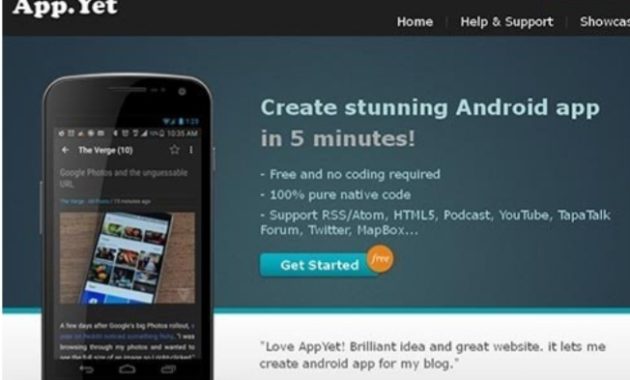 Situs untuk Membuat Aplikasi Android