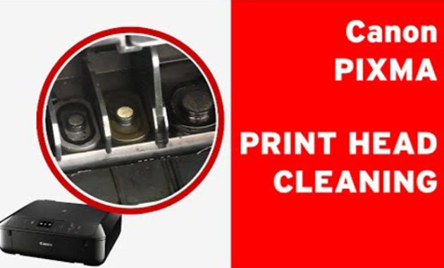 Cara cleaning printer Canon