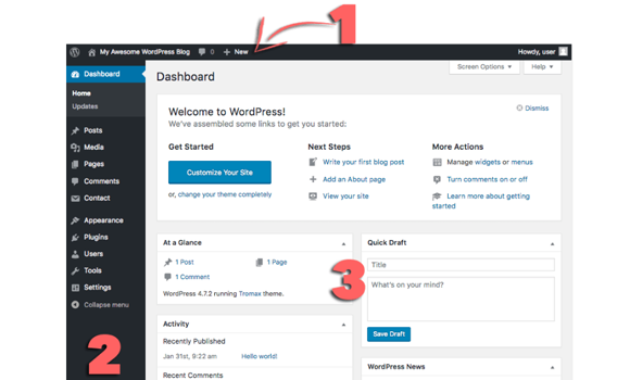 membuat website dengan wordpress