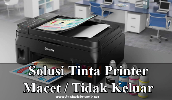 Cara Mengatasi Tinta Printer Warna Hitam Tidak Keluar  pandusaya