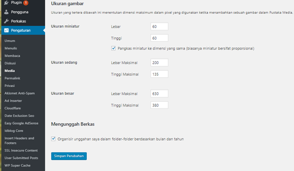 Pengaturan gambar postingan WordPress gambar-postingan-wordpress