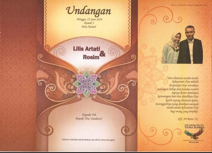 Pesan undangan online