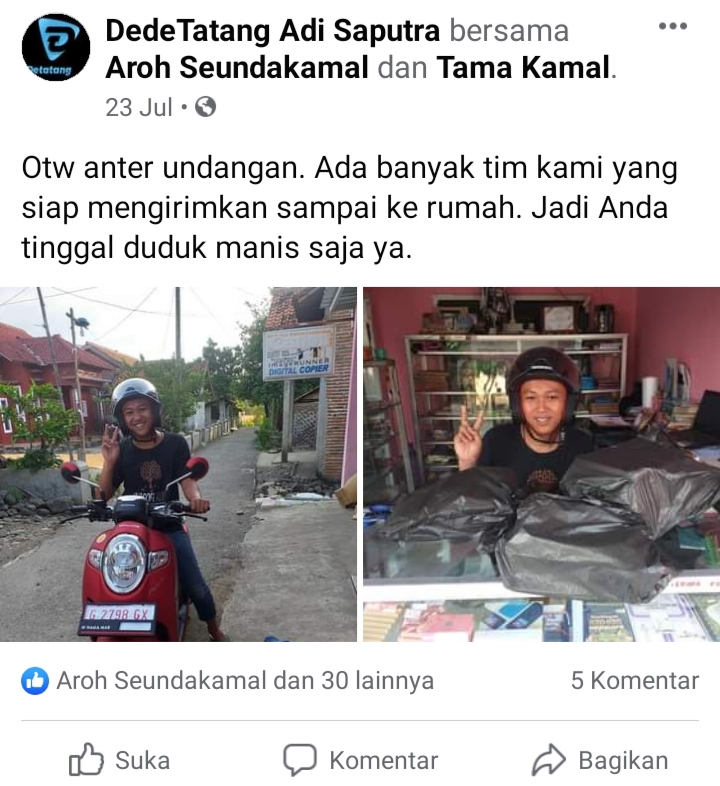 Pesan undangan online brebes